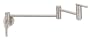 Danze D205058SS Parma Wall Mount Single-Handle Pot Filler with Lever Handle, Stainless Steel