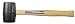 PONY 61-108 RUBBER MALLET WOOD HANDLE 8 OZ