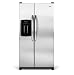 Maytag MSD2660KES 25.6 cu. ft. Freestanding Side by Side Refrigerator with 3 Spill-Catcher Glass Shelves, 1 Elevator Shelf, External Ice/Water Dispenser, Triple-Cool System and SpeedIce Feature: Stainless Steel