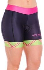 Coeur Sports-Cycling Shorts-Pink Tartan-Small