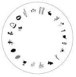 Design Wheel-Easter-Valentine Nail Master Stencil Shield