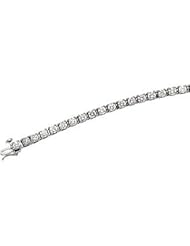 Diamond Bracelet 14K White 60872
