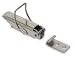 Battalion 1XPE4 Toggle Latch, SS, H 19/32 In