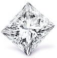 Loose Diamond 1.00 Carat Princess L SI1 NONE Certified