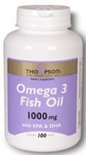 Omega-3 Fish Oil 1000 mg 100 softgels ( with EPA & DHA ) Thompson Nutritional