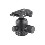 Cullmann High Load Magnesit Ball Head 35 with 40490 Deluxe Plate, Supports 66.0 lbs, 5 High