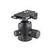 Cullmann High Load Magnesit Ball Head 35 with 40490 Deluxe Plate, Supports 66.0 lbs, 5 High