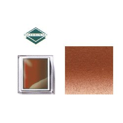 DALER ROWNEY 専門家用 水彩絵具　固形（ハーフパン）　ライトレッド