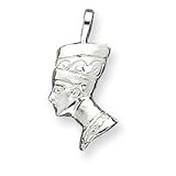 Sterling Silver Nefertiti Charm