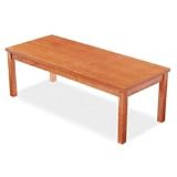 Basyx BW3120 Coffee Table - Rectangle - 16 x 20 x 48 - Hardwood, Particleboard, Steel