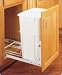 Single 35 Quart Bottom Mount Pull-Out Waste Container
