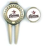 Houston Astros Hat Clip Marker & Divot Tool