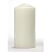 3 x 6 Pillar Candles (Bulk 12Pcs) White