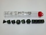 Earth Elemental and Speckled Dice Set 10pc Set in Tube