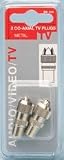 Co-Axial Plugs 2/Pk ES102 MTGL