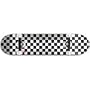 Speed Demons White Checkerboard 7.5" Complete Skateboard