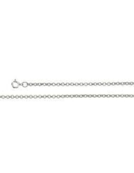 Jewelplus 1.50 mm Rolo Chain 14K Rose 18.00 Inch