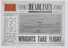 The Wright Brothers (Baseball Card) 2012 Panini Golden Age Headlines #1