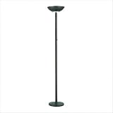 Alton Torchiere Floor Lamp Finish: Black