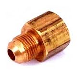 Anderson Metals #54046-0612 3/8FLx3/4FPT Connector