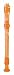 Gill Soprano Recorder, Transparent Orange