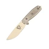RC-4, OD Green Micarta Handle, Desert Tan