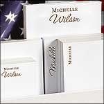 FREE HOLDER ~ Elegant Personalized Notepads, 700 Sheet Notepad Gift Set