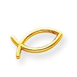 14k Ichthus Fish Tie Tac