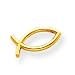 14k Ichthus Fish Tie Tac