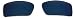 Oakley Splinter 16-843 Iridium Rimless Sunglasses,Multi Frame/Ice Lens,One Size