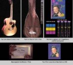 ROY CLARKS COMPLETE CUSTOM CUTAWAY GUITAR PACKAGE