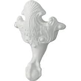 Cast Iron Ball & Claw Feet Iron Works Historic White