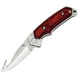 Buck Folding Alpha Hunter Rosewood Guthook Folding Hunter by Pachi Paradice