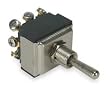 Power First 2VLP3 Toggle Switch, Maintained, 3PDT, 20/15A