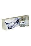 Eau De Cartier by Cartier for Men - 2 Pc Gift Set 3.3oz EDT Spray, 2.5oz Alcohol Free Deodorant Stick