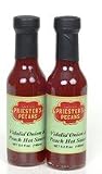 Vidalia Onion Peach Hot Sauce, 2-5 oz. Bottles