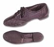 Adult Black Combo Split Sole Jazz Shoes