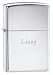 All Products : High Polish Chrome Engraved Zippo Lighter - Lizzy