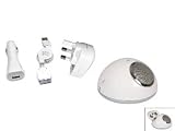 Ipod travel kit- portable speaker car, mains  & USB chargers