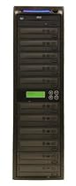 Produplicator 11 Burner 20X DVD CD Duplicator Machine (Standalone Audio Video Copy Tower, Disc Duplication Device)