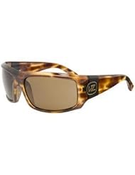 Von Zipper Clutch Sunglasses Tortoise Bronze, One Size by 