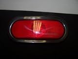 NEW RV TRAILER CAMPER RED LIGHT OVAL TAIL LIGHT LITE
