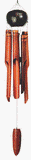 Asli Arts Inc C102 Bamboo Coconut Wind Chime