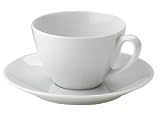 Vista Alegre Spirit White Teacup and Saucer 2-pc.