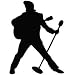 Elvis Presley The King - Movie Decal Vinyl Car Wall Laptop Cellphone Sticker