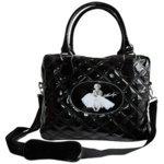 Sac Vernis Matelass&eacute; Marilyn Monroe Ballerine