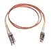 1M 62.5/125 Multimode Duplex Lc-sc Fiber Jumper Cable