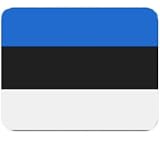 Estonia Estonian Flag Mousepad Mouse Pad Mat