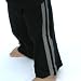 Silver Pants - Silver Stripes Pants