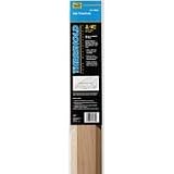 M-d Products Solid Oak Thresholds With Exterior Low Bow 72', 6 Per Pack